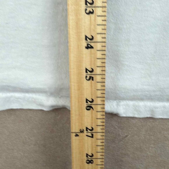 Y2K Ford T-Shirt‎ Men L White Hot Rod American Road Legend Car Graphic Tee - Picture 4 of 7